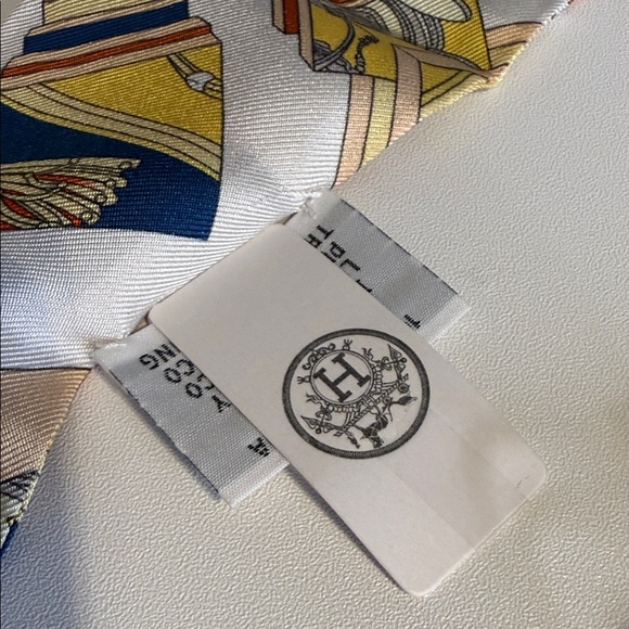 Hermès Springs Springs Silk Twilly Scarf - NIB - Picture 5 of 8